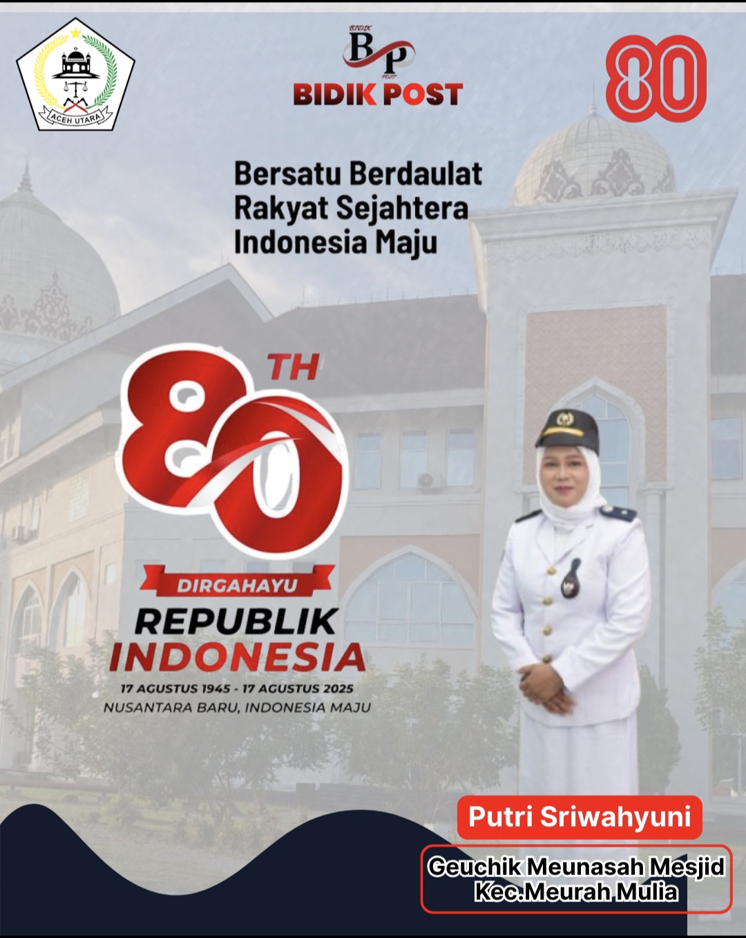 Dirgahayu Republik Indonesia Ke-80