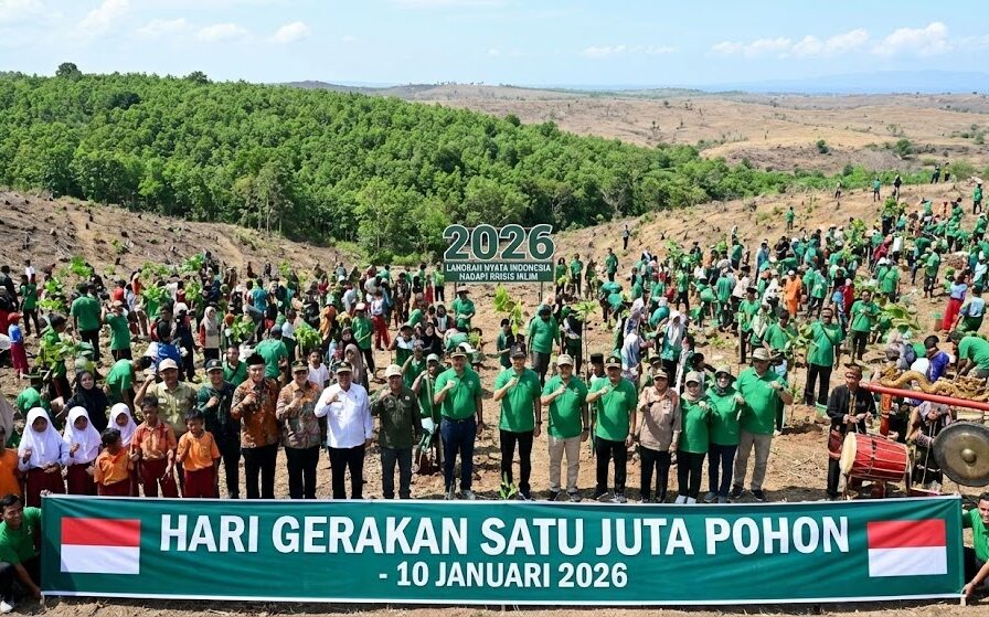 Peringati Hari Gerakan Satu Juta Pohon 10 Januari: Langkah Nyata Indonesia Hadapi Krisis Iklim 2026
