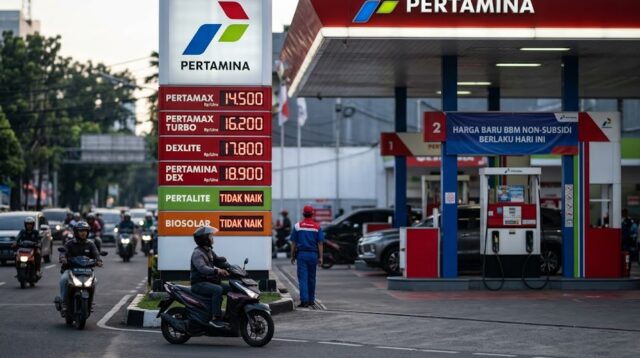 Pertamina Resmi Menyesuaikan Harga BBM Non-Subsidi per 18 April 2026